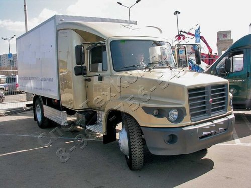Автофургон ГАЗ-3307/09 ( Газон ДОБРЫНЯ ) с закабинным спальником